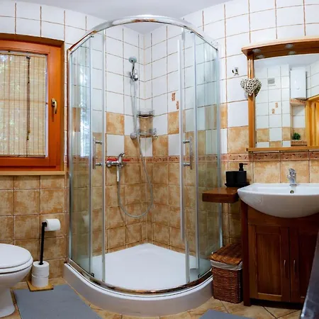 Tatil Evi Na Kaszubskiej Z Balia I Kominkiem Skoszewo