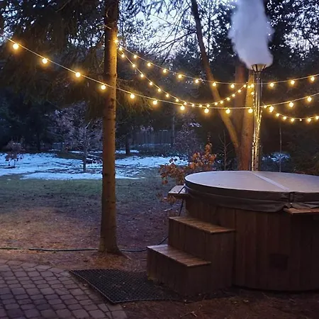 Tatil Evi Na Kaszubskiej Z Balia I Kominkiem